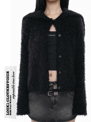 原创秋冬朋克软糯毛衣