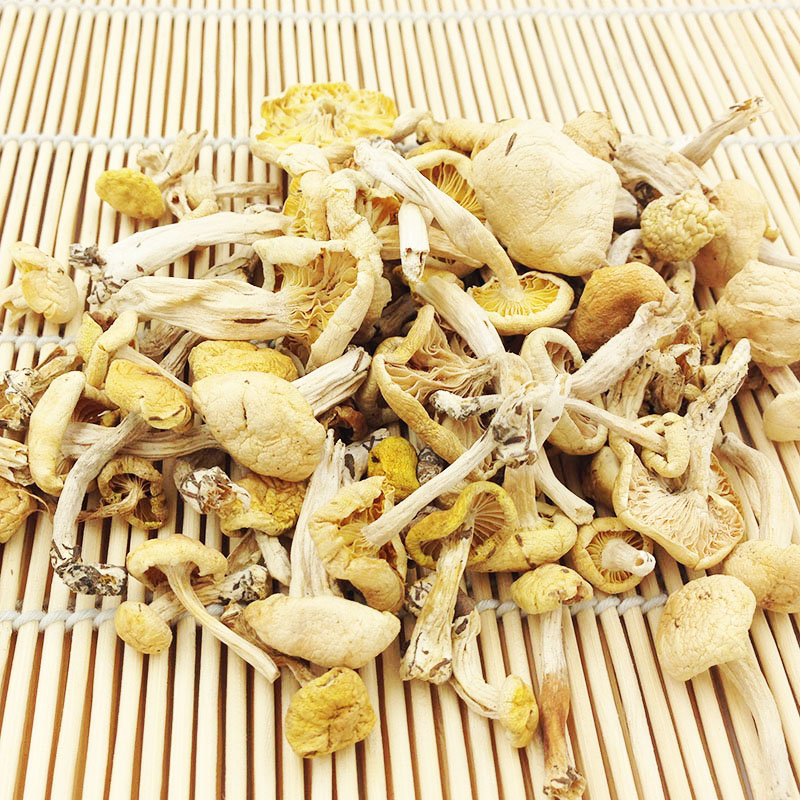 长白山野生小黄蘑 东北特产小鸡炖蘑菇 小蘑菇丁 蘑菇芽250g/包邮 粮油调味/速食/干货/烘焙 香菇类 原图主图