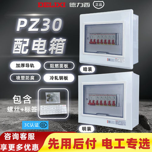 德力西CDPZ30家用明装暗装配电箱