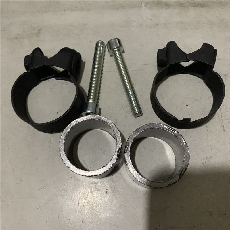 适用铃木GW250连接器卡箍螺丝GW250SF排气管固定座消声器石墨衬套
