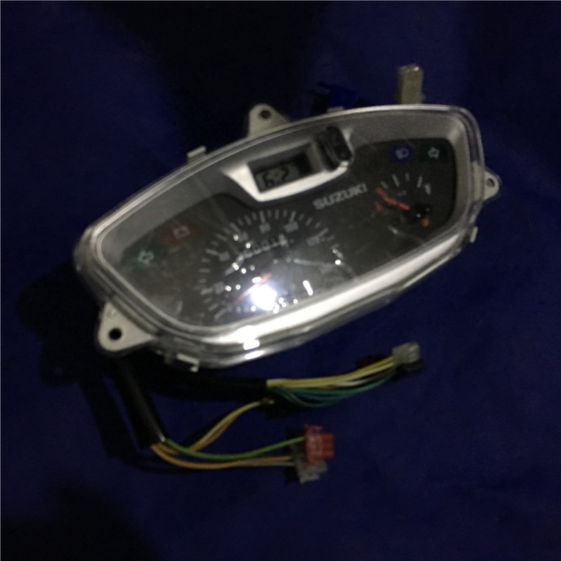 适用摩托车锋彩QS125T-3电喷锋彩QS125T-3A里程表 仪表公里表壳