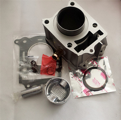 适用大沙CH125 大白鲨125 大绵羊CF150-3水冷气缸活塞环 套缸