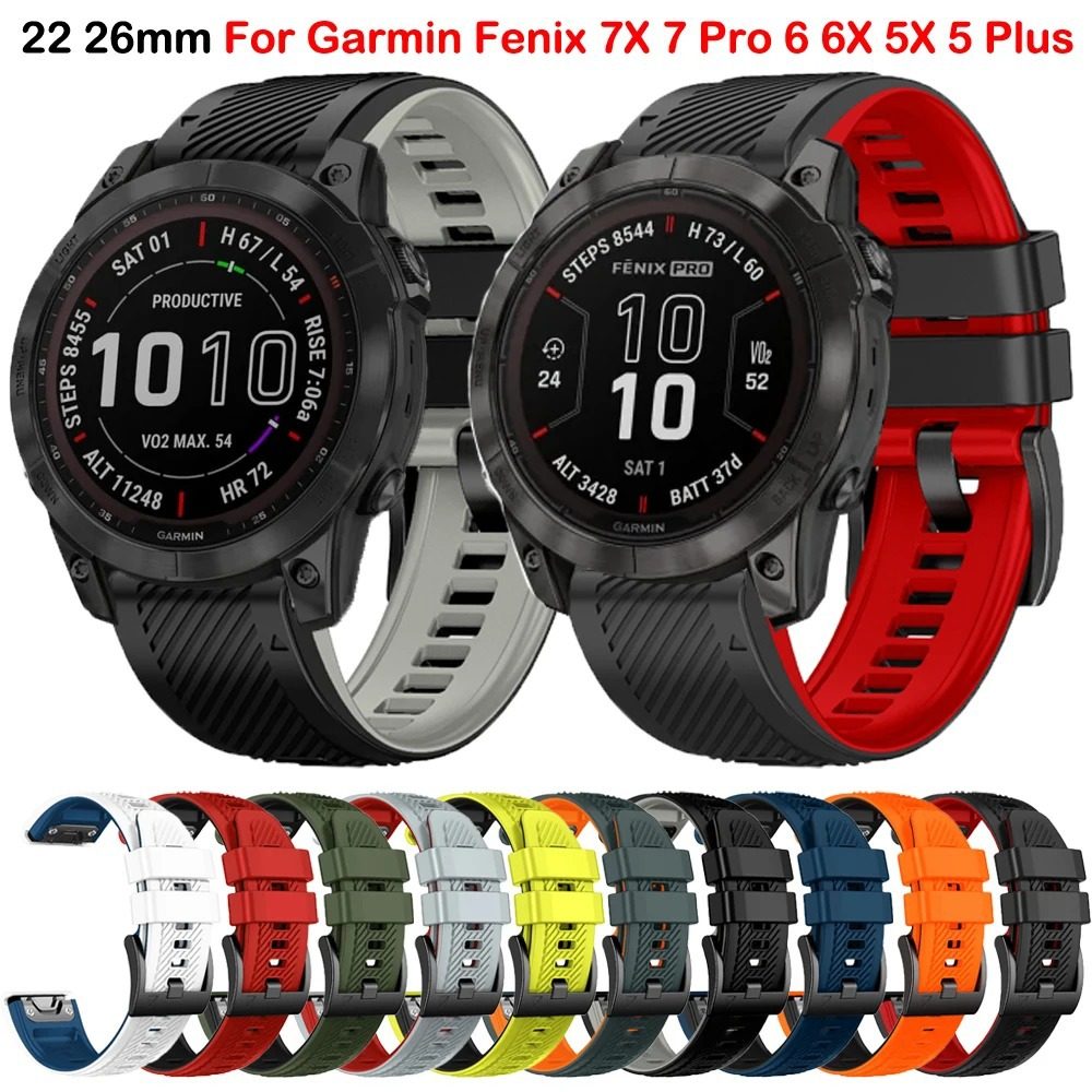 适用佳明Fenix7X7Pro6Epix斜纹双