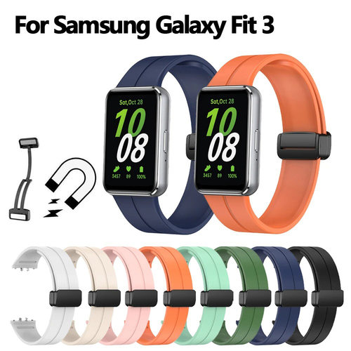 适用三星GalaxyFit3磁吸折叠扣硅