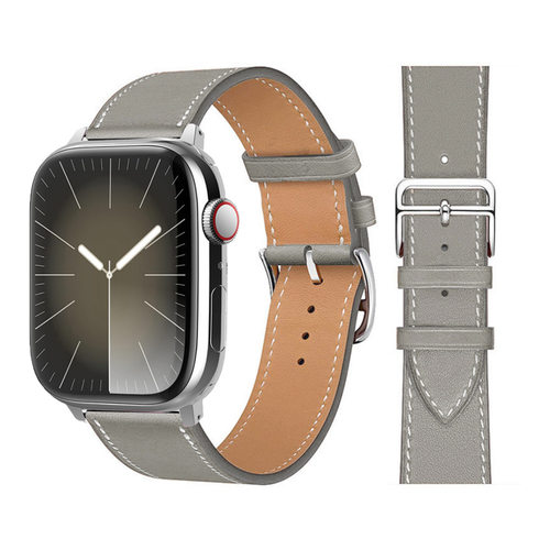 适用于苹果Applewatch真皮革时尚