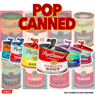 CANNED新流行罐头烟灰缸储物居家手办礼物收藏 SENZII千記商行POP