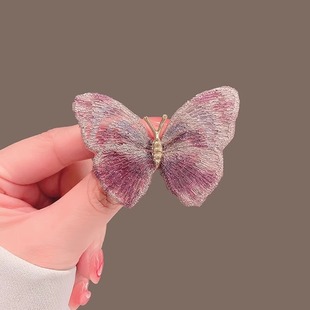 一折专区 刺绣蝴蝶胸针轻奢胸花压襟别针衣饰服饰配件ins饰品