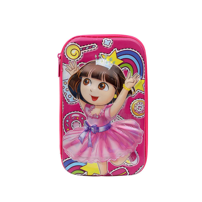 3D 입체 유치원 필통 EVA 초등학생 필통 남성 필통 대용량 여성 경량 조용한 단단한 표면