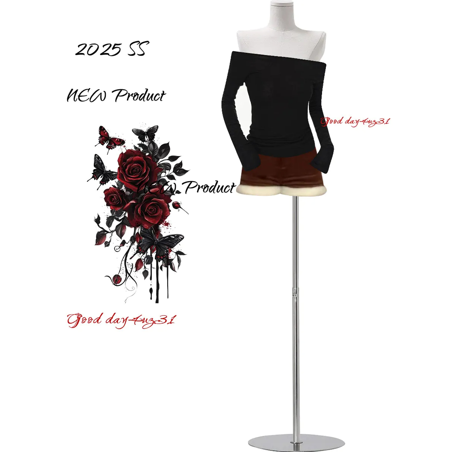 大码美式复古拼接毛绒短裤女