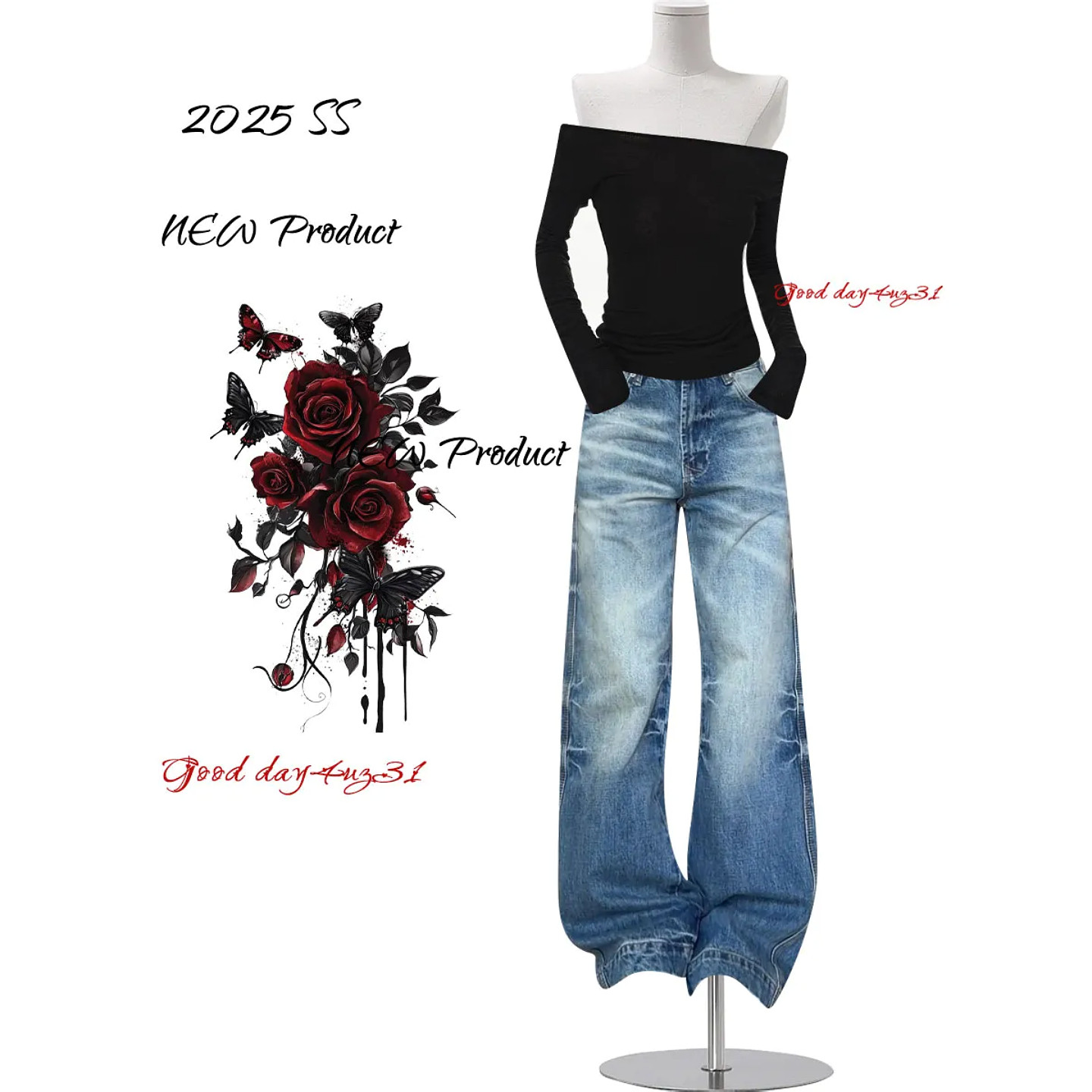 大码美式复古水洗阔腿牛仔裤女春季新款街头磨白猫须宽松显瘦长裤,女装/女士精品,大码裤装,淘宝优惠券,粉丝福利购,淘宝优惠卷