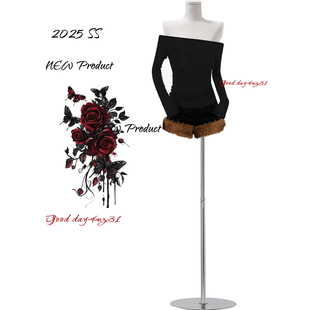 美式 热裤 复古毛绒拼接牛仔短裤 街头辣妹低腰修身 潮 女2025新款 大码