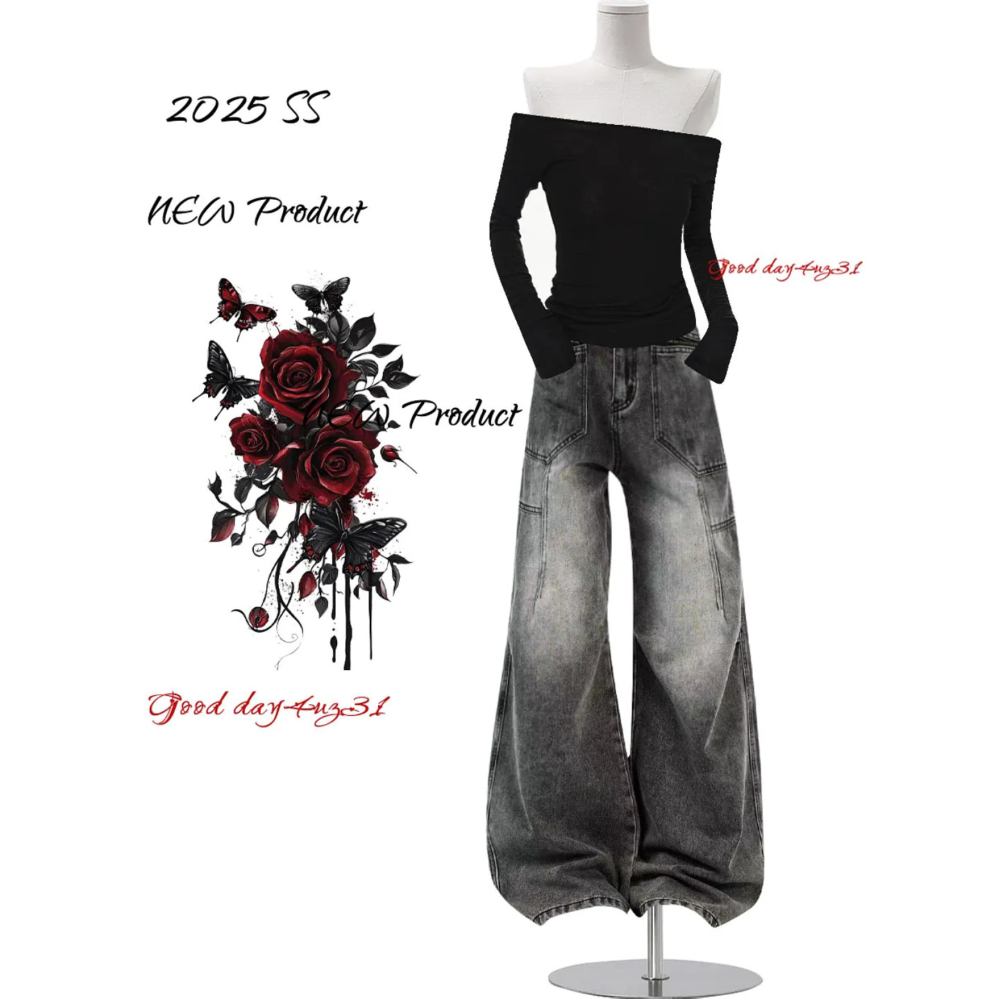 大码美式复古水洗做旧牛仔裤女春季新款街头口袋解构设计感直筒裤,女装/女士精品,大码裤装,淘宝优惠券,粉丝福利购,淘宝优惠卷