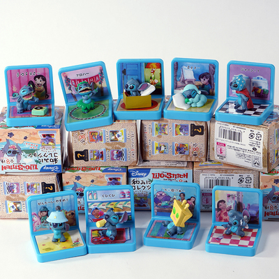 史迪仔微缩场景玩偶小公仔史迪奇