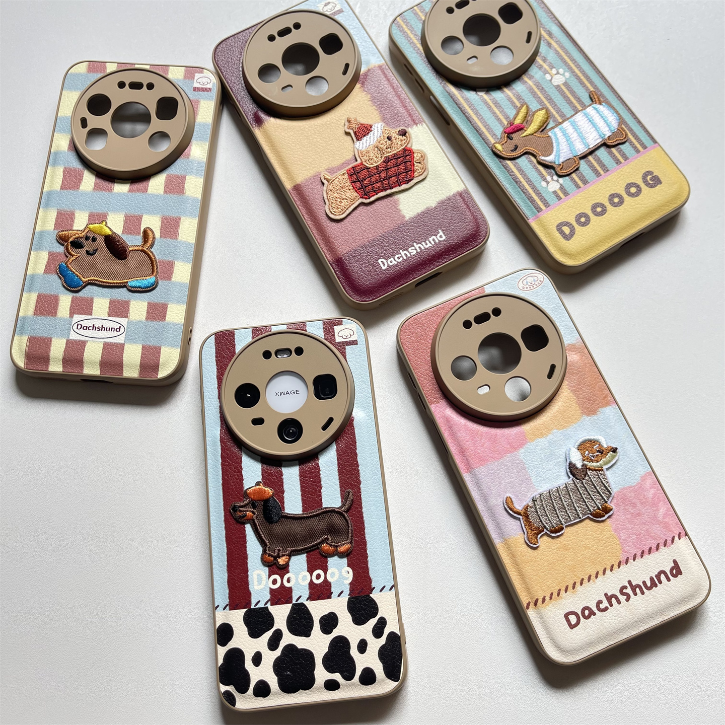 适用华为mate80皮纹日韩防摔壳