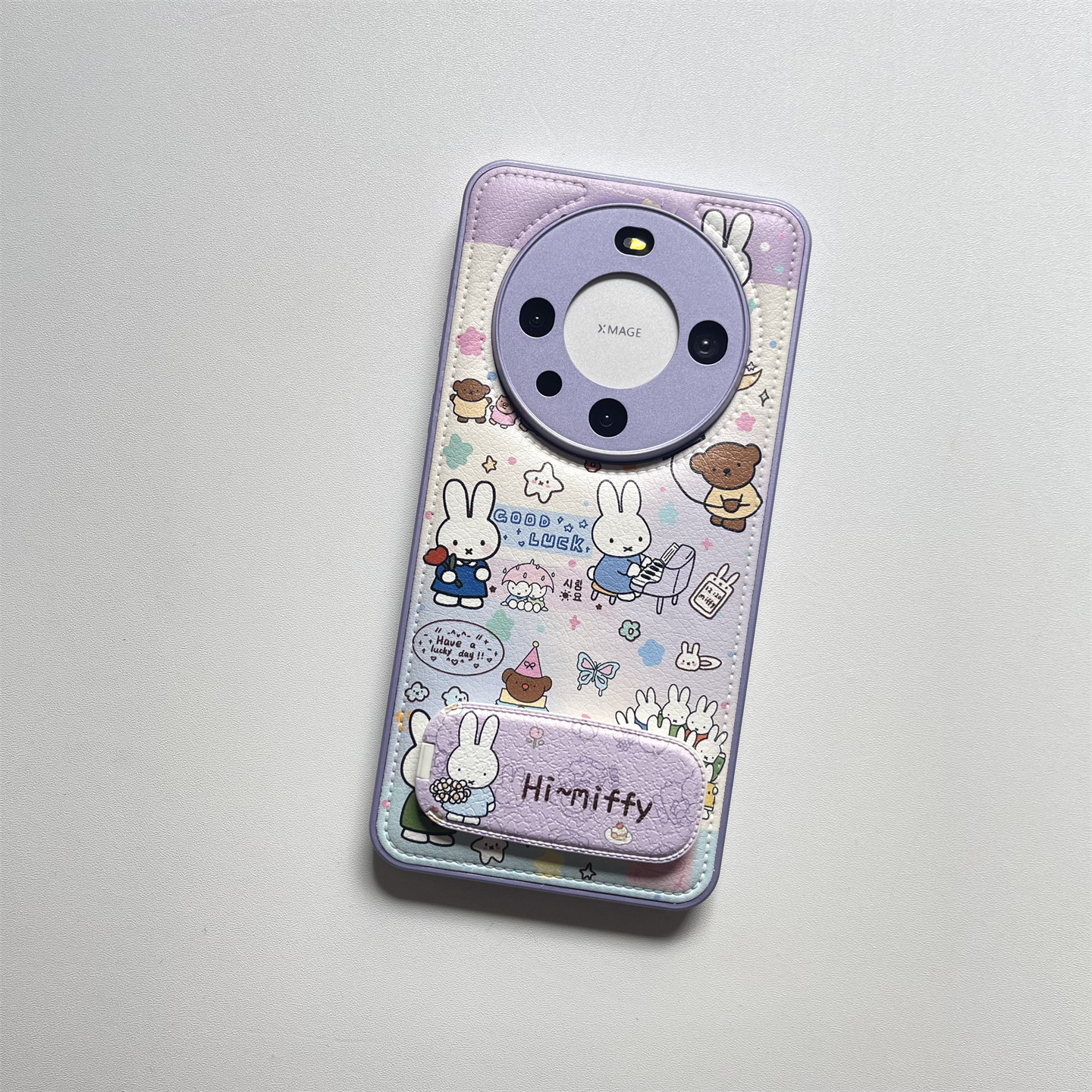 适用华为mate70皮纹日韩防摔壳