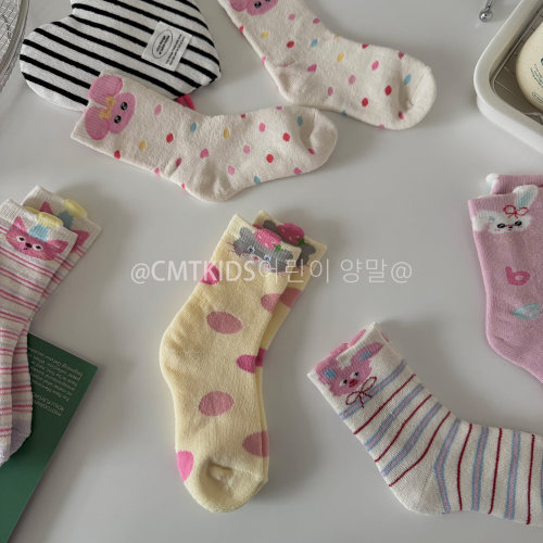 冬季女童加厚保暖毛圈袜子宝宝袜