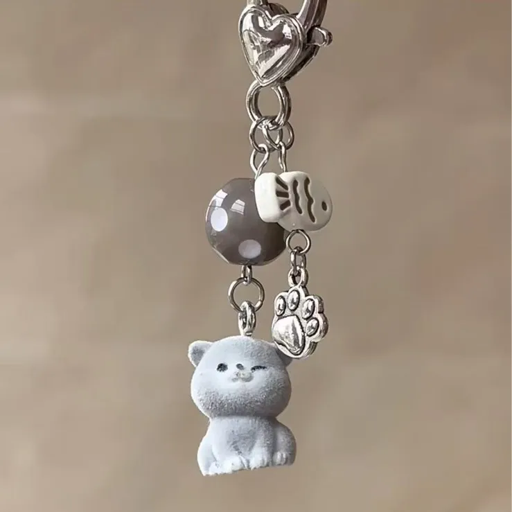 【wink小灰猫】咕本链 手机链 卡册挂件挂链手帐本咕卡钥匙扣爱心