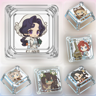 重返未来1999键帽单个卡通可爱Q版 十字轴机械键盘ESC键帽 游戏个性