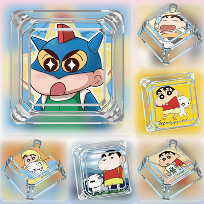 个性透明键帽可爱蜡笔小新搞笑表情包wooting夜魔机械键盘单个