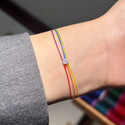 法国巴黎红绳illusion彩虹多巴胺