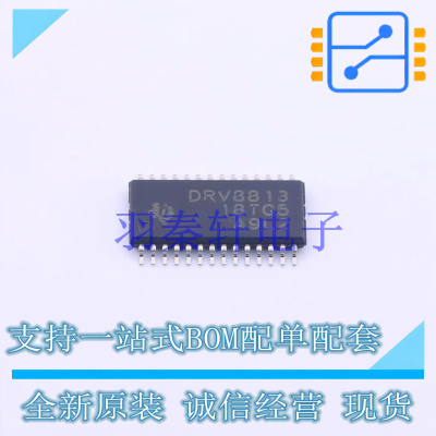电机驱动芯片 DRV8813PWPR HTSSOP-28-EP TI 全新原装进口