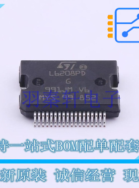 电机驱动芯片 L6208PD PowerSO-36 ST 全新原装进口