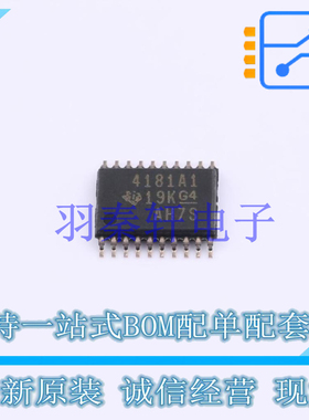 电流感应放大器 INA4181A1IPWR TSSOP-20 TI 全新原装进口