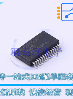 单片机(MCU/MPU/SOC) PIC18F25K80-I/ss SSOP-28-208mil MIC 全新