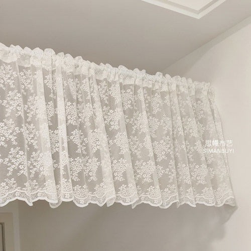 思幔蕾丝小花居家布艺韩式法式