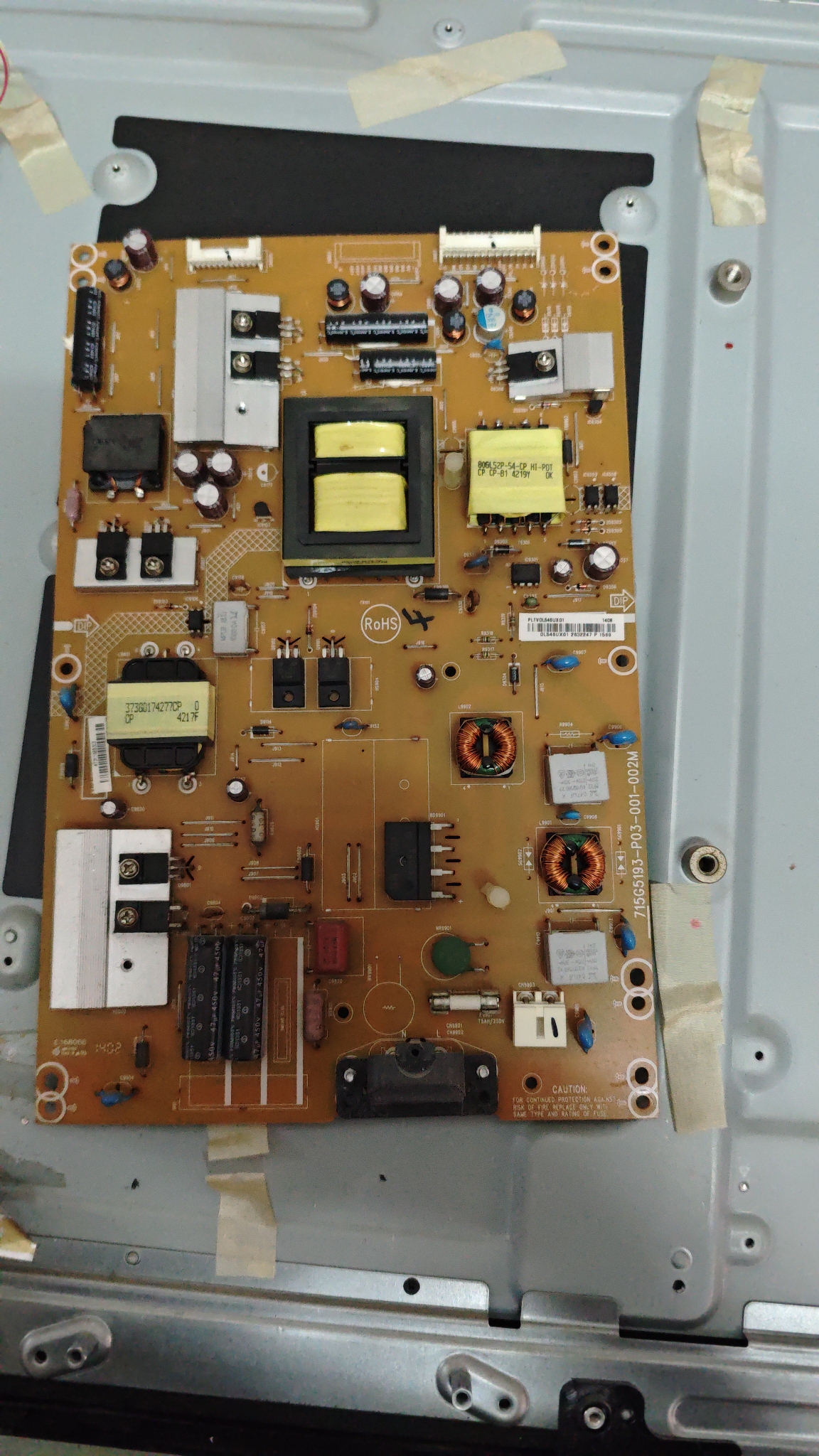 乐视S40 创维39E7CRN电源板715G5193-P01/P02/P03-000/001-002M/H