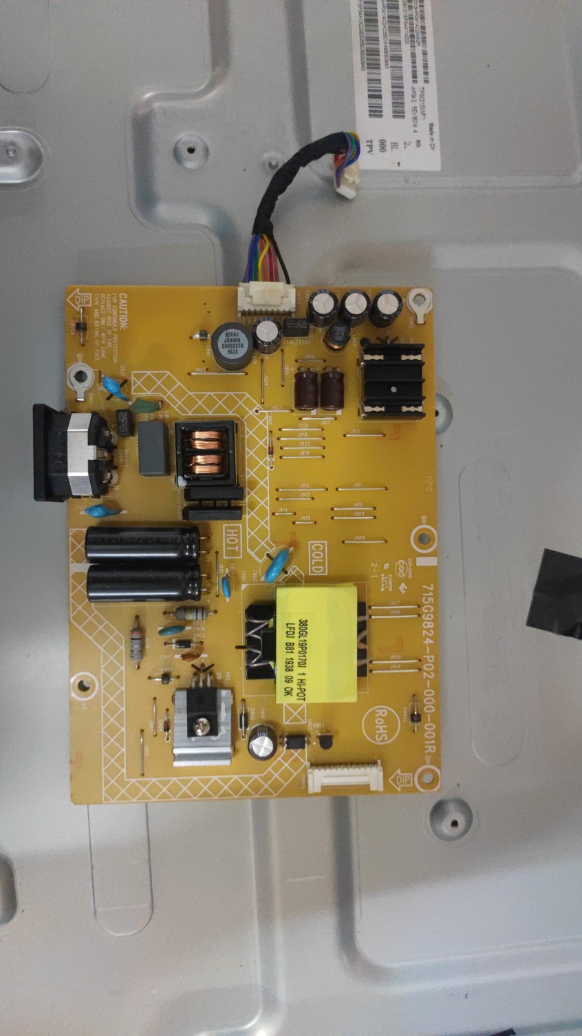 AOC冠捷 C32G1 32G1 CQ32G2 电源板 715G9824-P02/01-000-001R