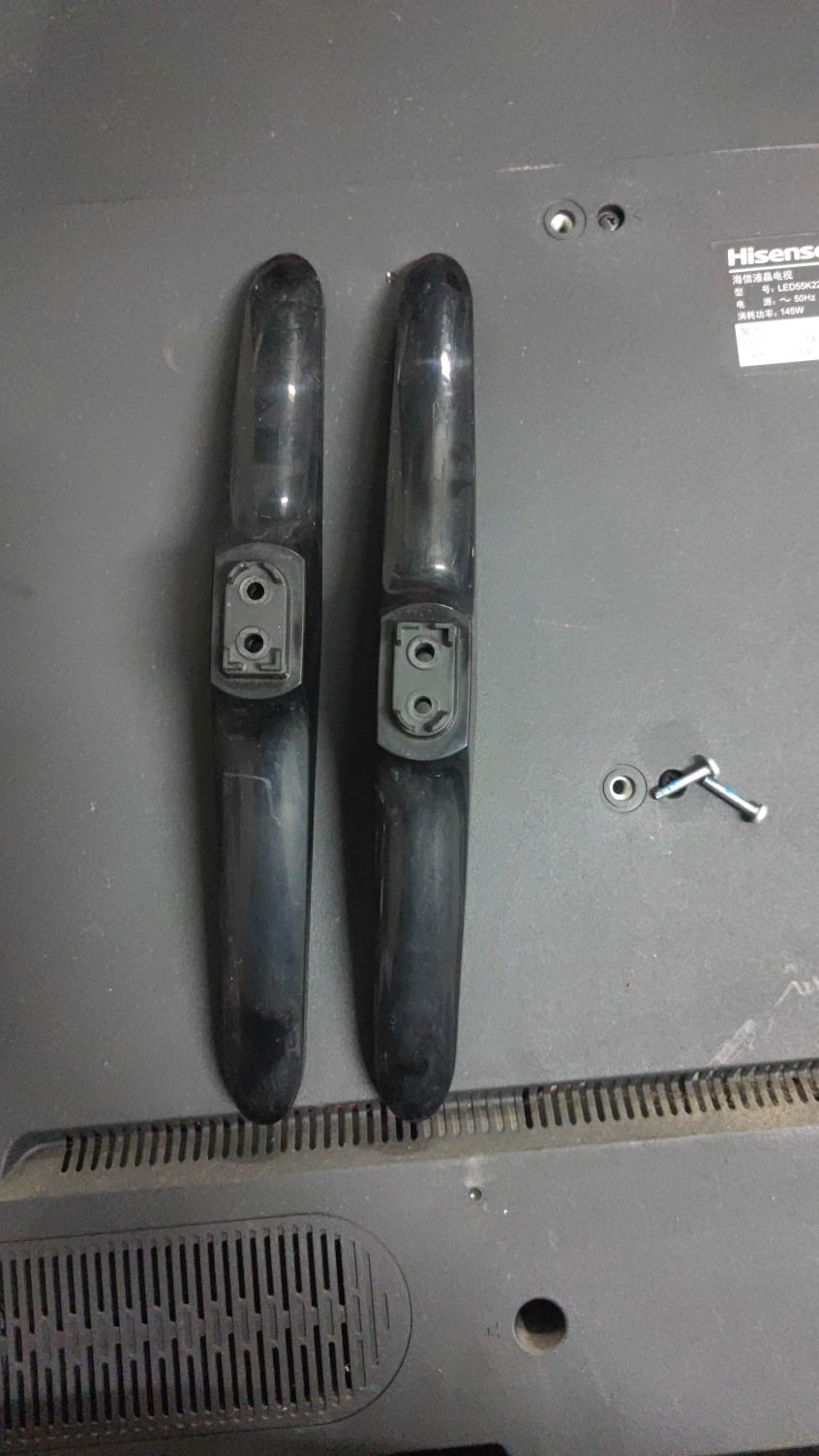 海信LED55K220 LED55E5U底座 支架 脚架 拆机 带镙丝