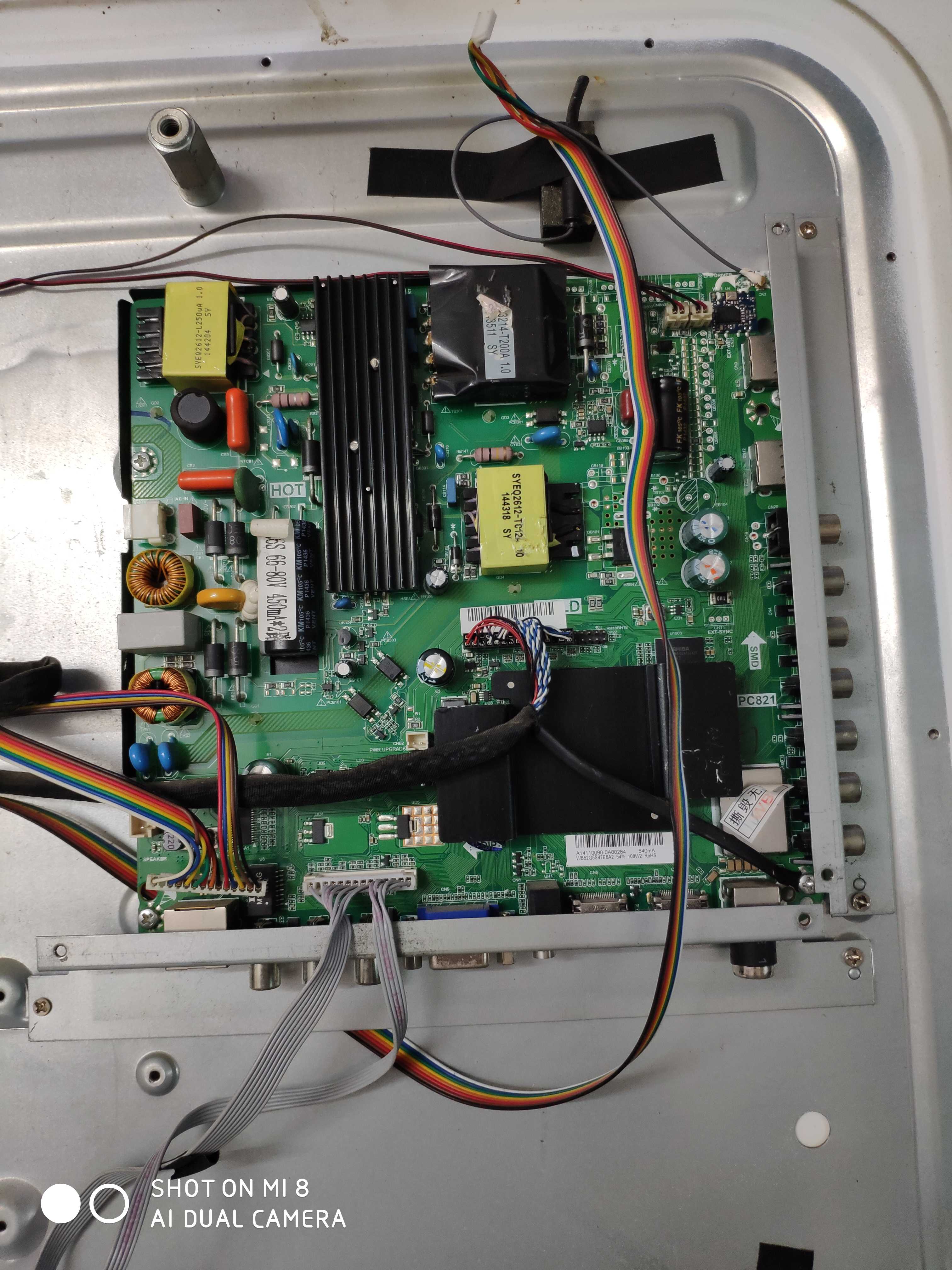 组装机46-55寸三合一主板 TP.RT2982.PC821测试好配高分屏带遥控