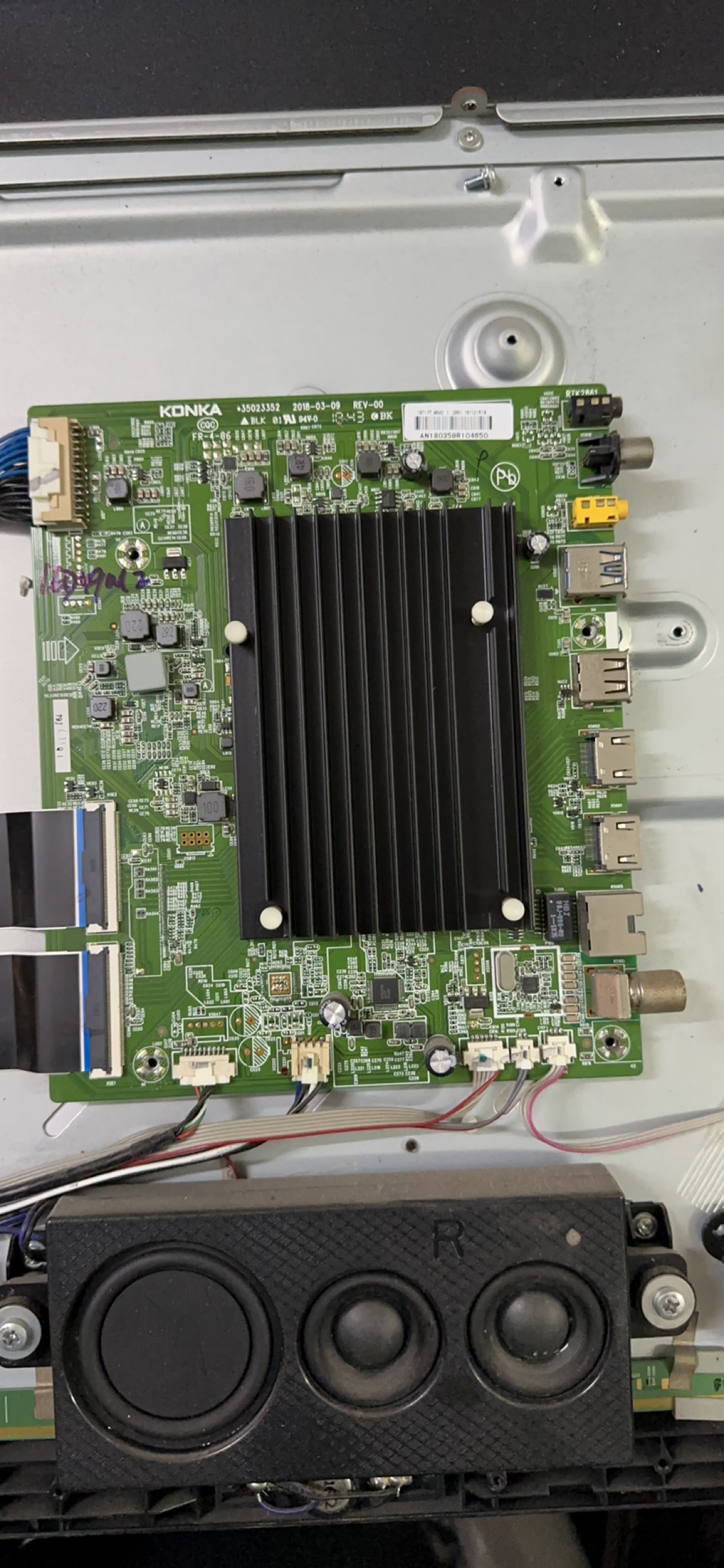 原装康佳 LED49M2 LED49T2主板35023352屏1871YT  6870C-2110A