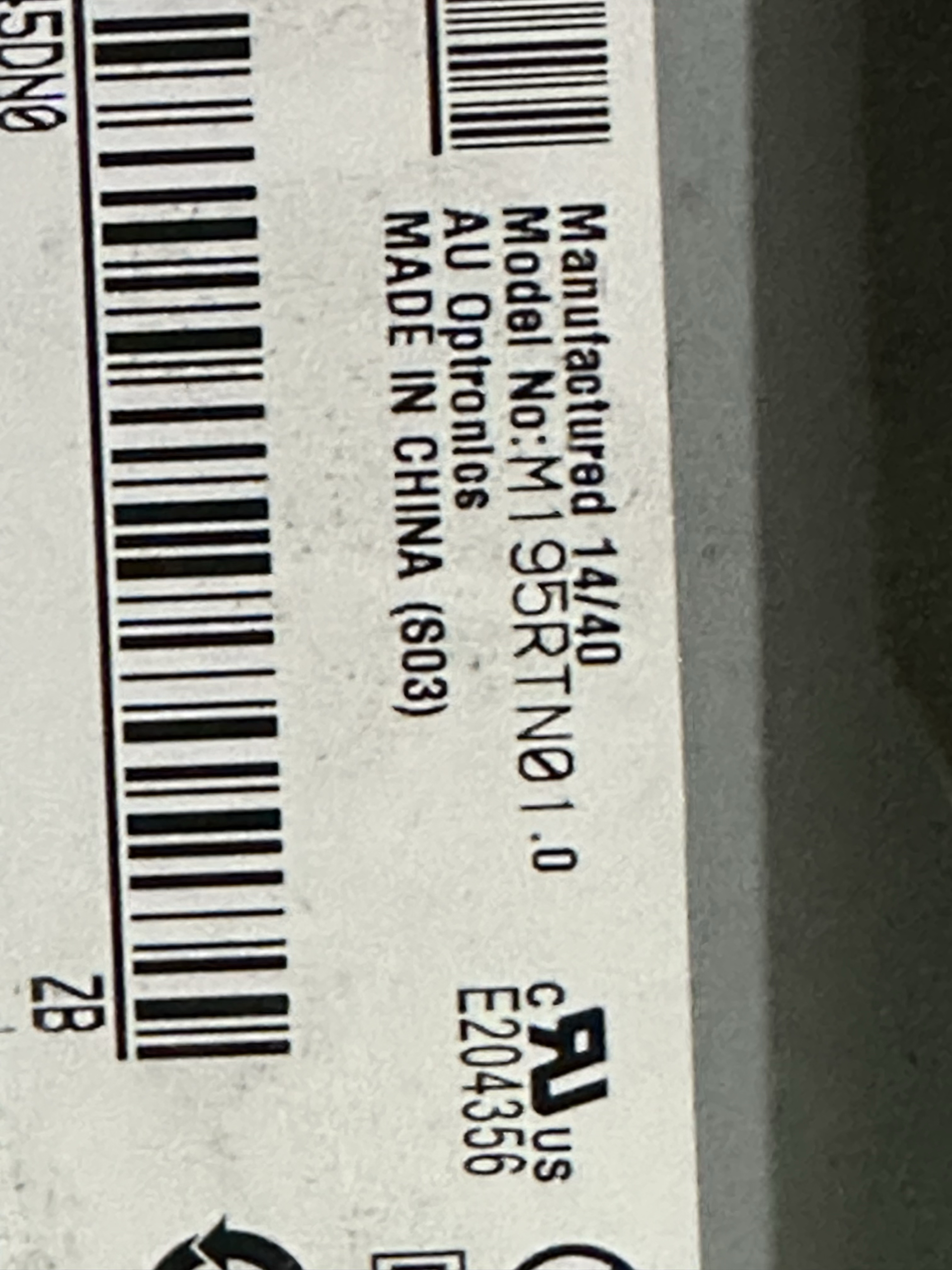 195寸液晶屏M195RTN01.0  LM195WX1 M195FGE-P03