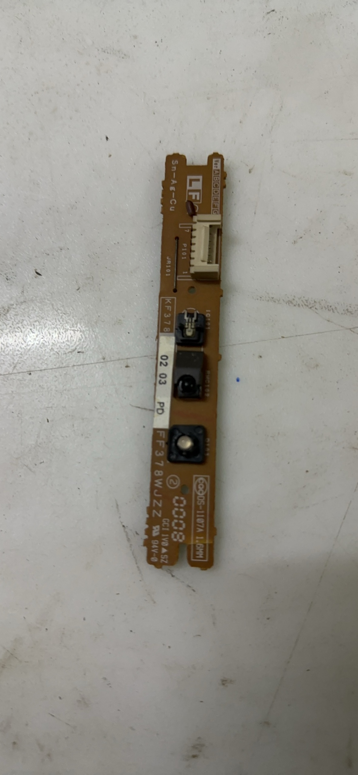 夏普LCD-32/40G100A遥控接收板 接收头QPWBFF378WJZZ