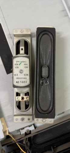 原装东芝喇叭SPK-1508AO 测好一对价V30A00004800 10W8Ω