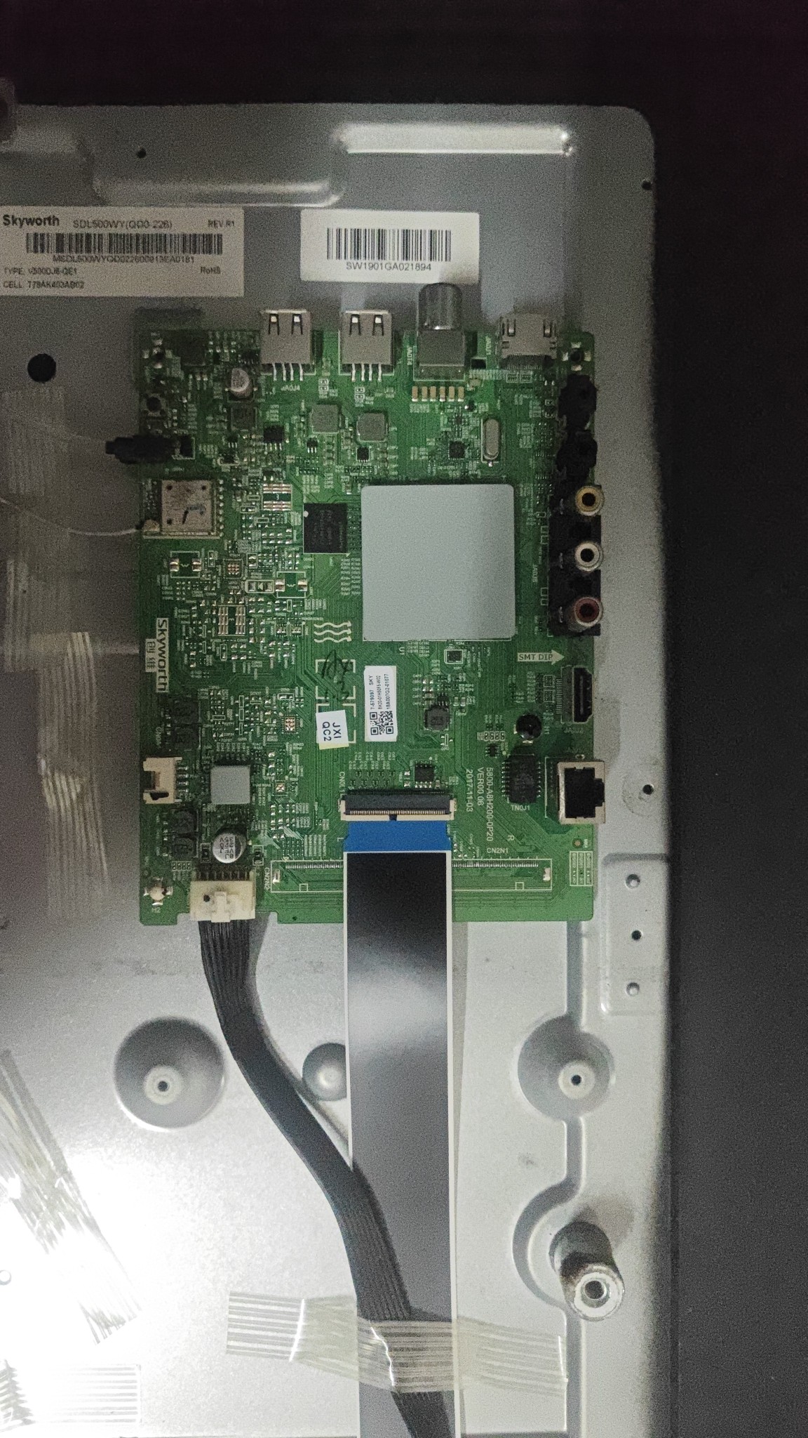 创维50F5/V8E 50G2A 55F5 58K5C 58F5 G2A主板5800-A8H200-0P20屏