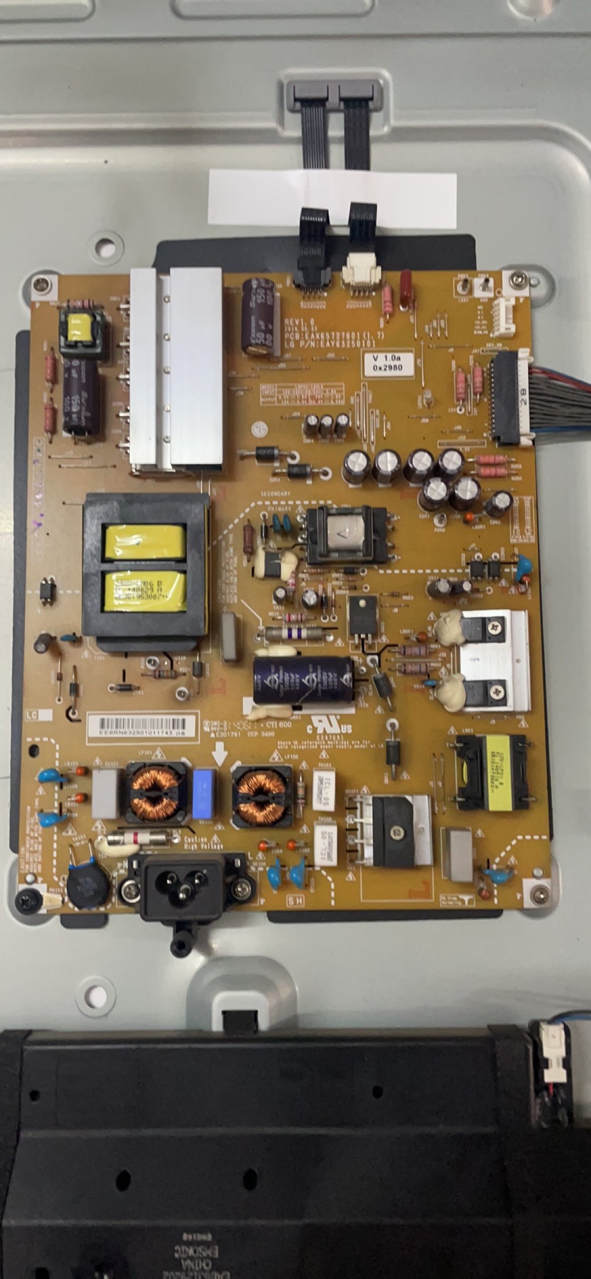 原装LG 42UB8200-CH电源板EAX65727601 EAY63250101测好