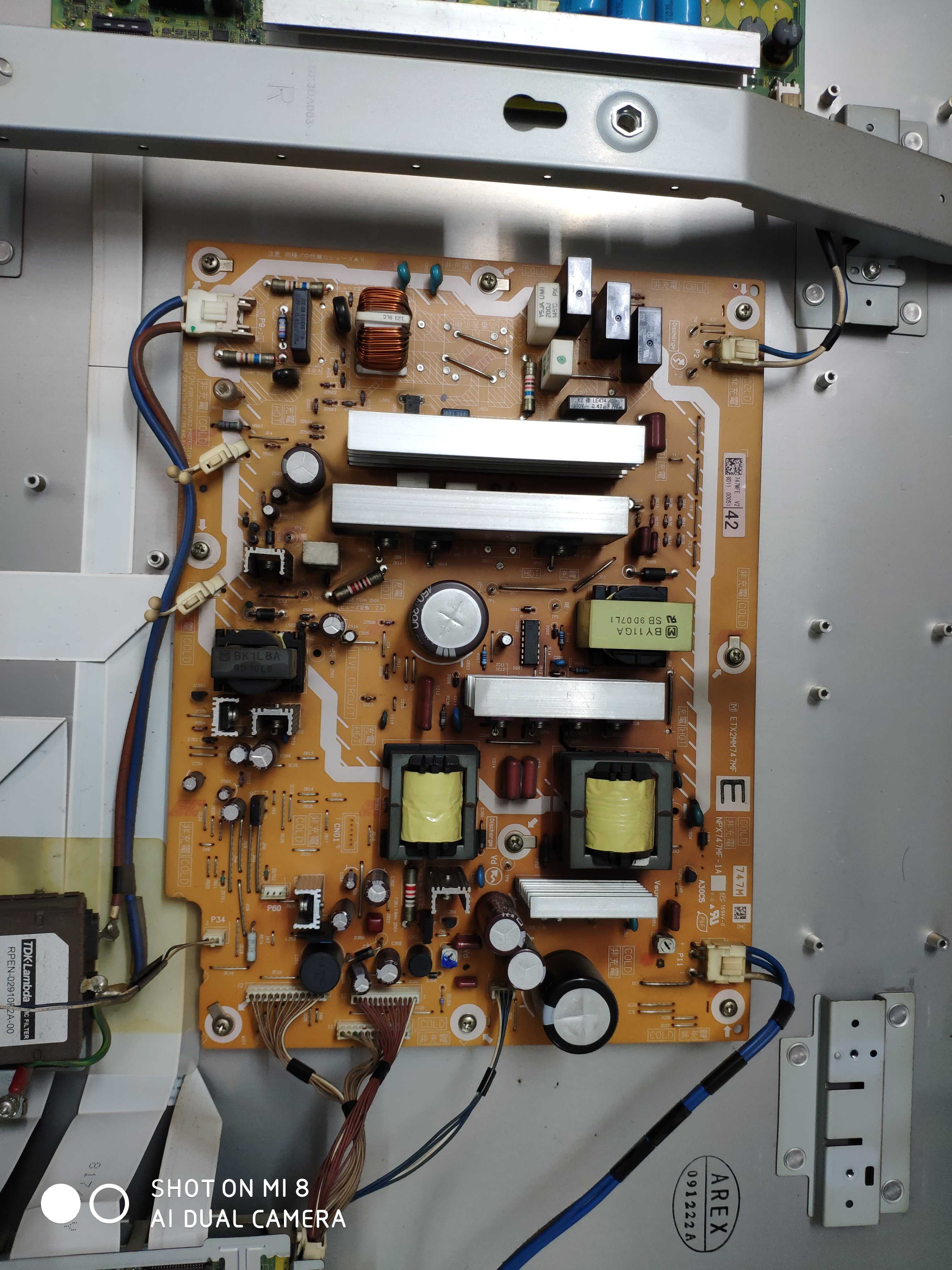 松下TH-P42S10C 46S10C P42G11C电源板ETX2MM747MF  NPX747MF-1A