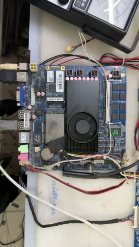 i3-3217U超薄主板带LVDS集成低功耗工控机一体机8g内存+128g硬盘