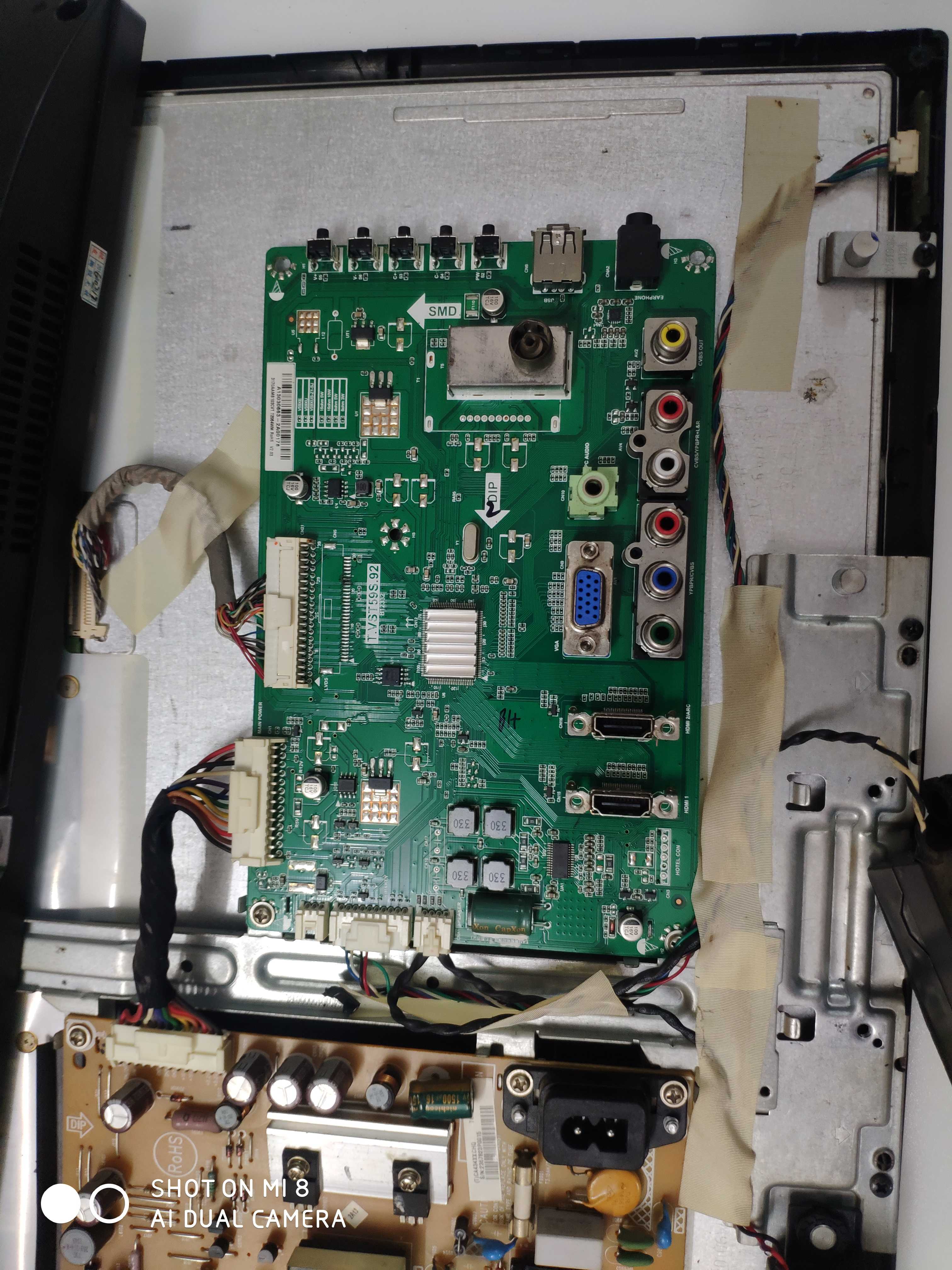 冠捷T2064WM主板T.VST59S.92配屏TPM195WD1测好