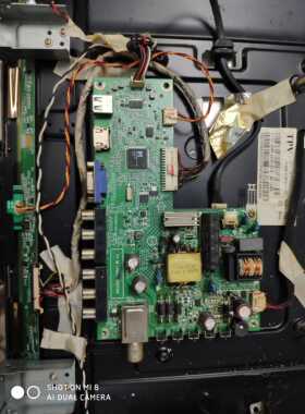 创维32E200E主板715G6619-M01-000-004K配屏TPT315B5拆机测试好