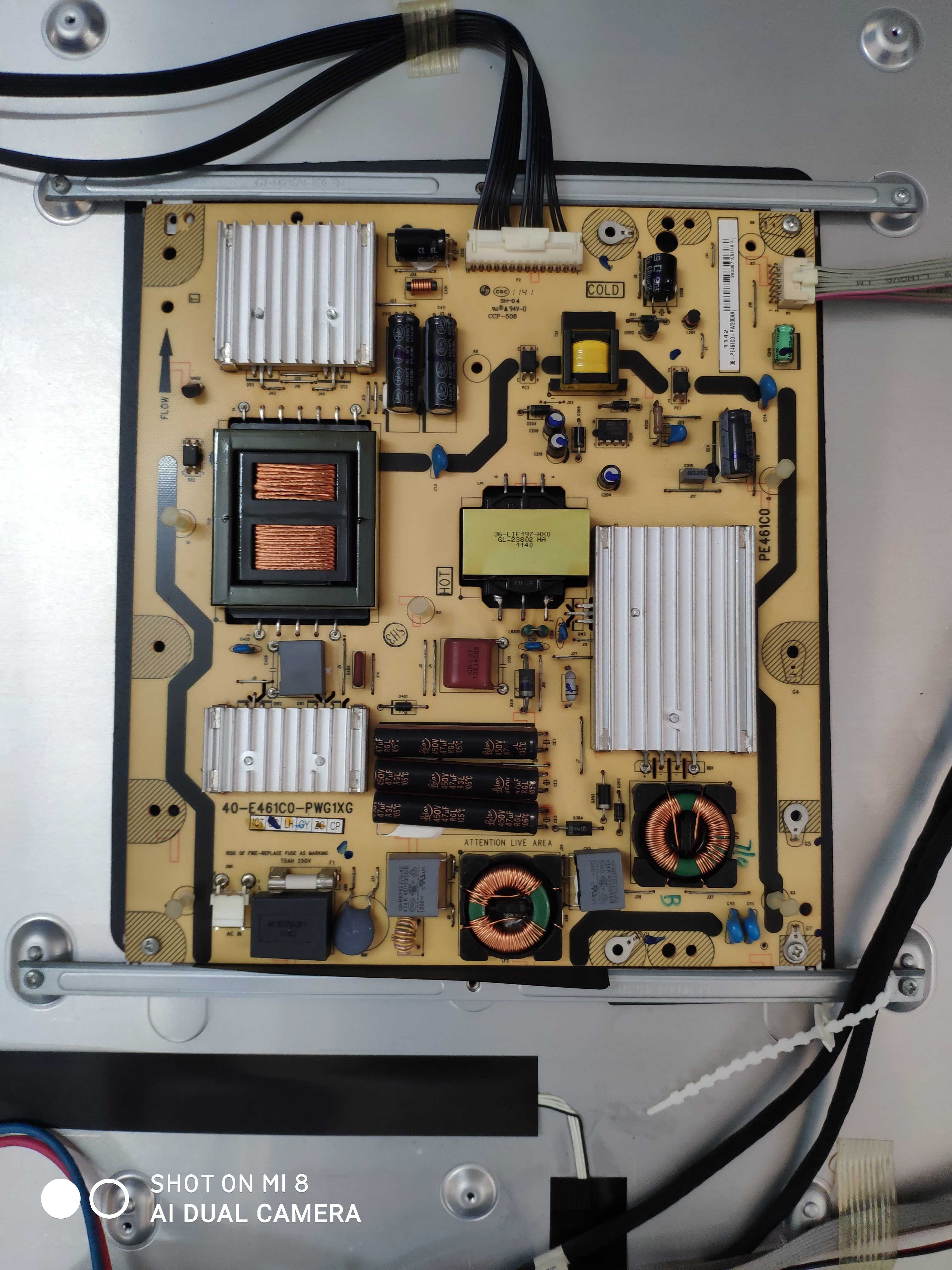 原装东芝55GL150C电源板40-E461C0-PWG1XG测好