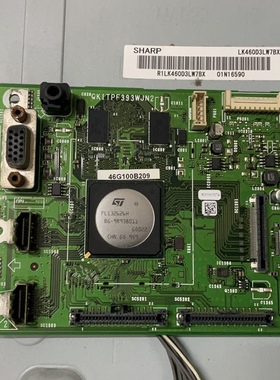 夏普LCD-46G100A主板QKITPF393WJN2屏LK460D3LW7BX/T测好