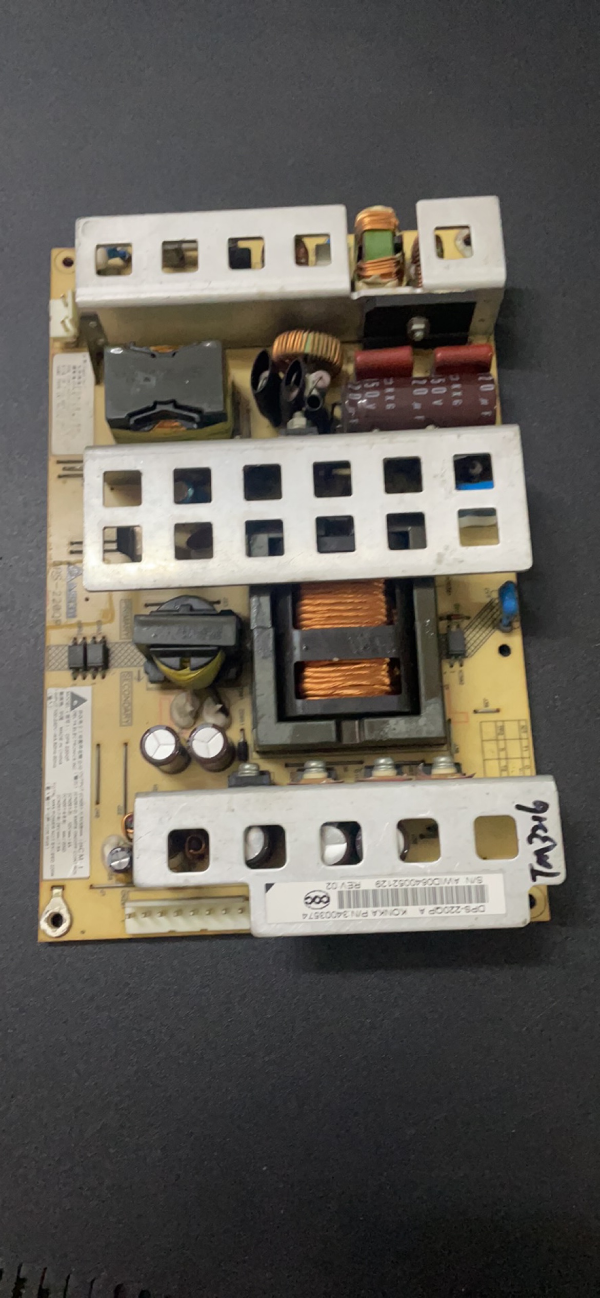 康佳LC32DS30 LC32CS11 LC-TM3216电源板DPS-220QP 34003574测好