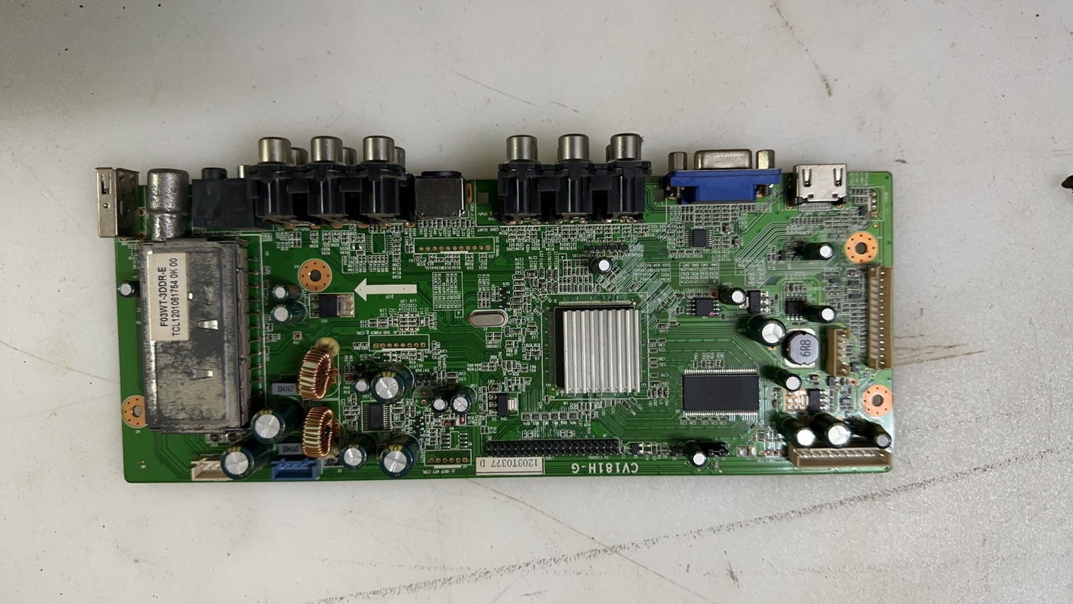 杂牌机 组装机主板CV181H-G 原程序低分程序HT260WXC100