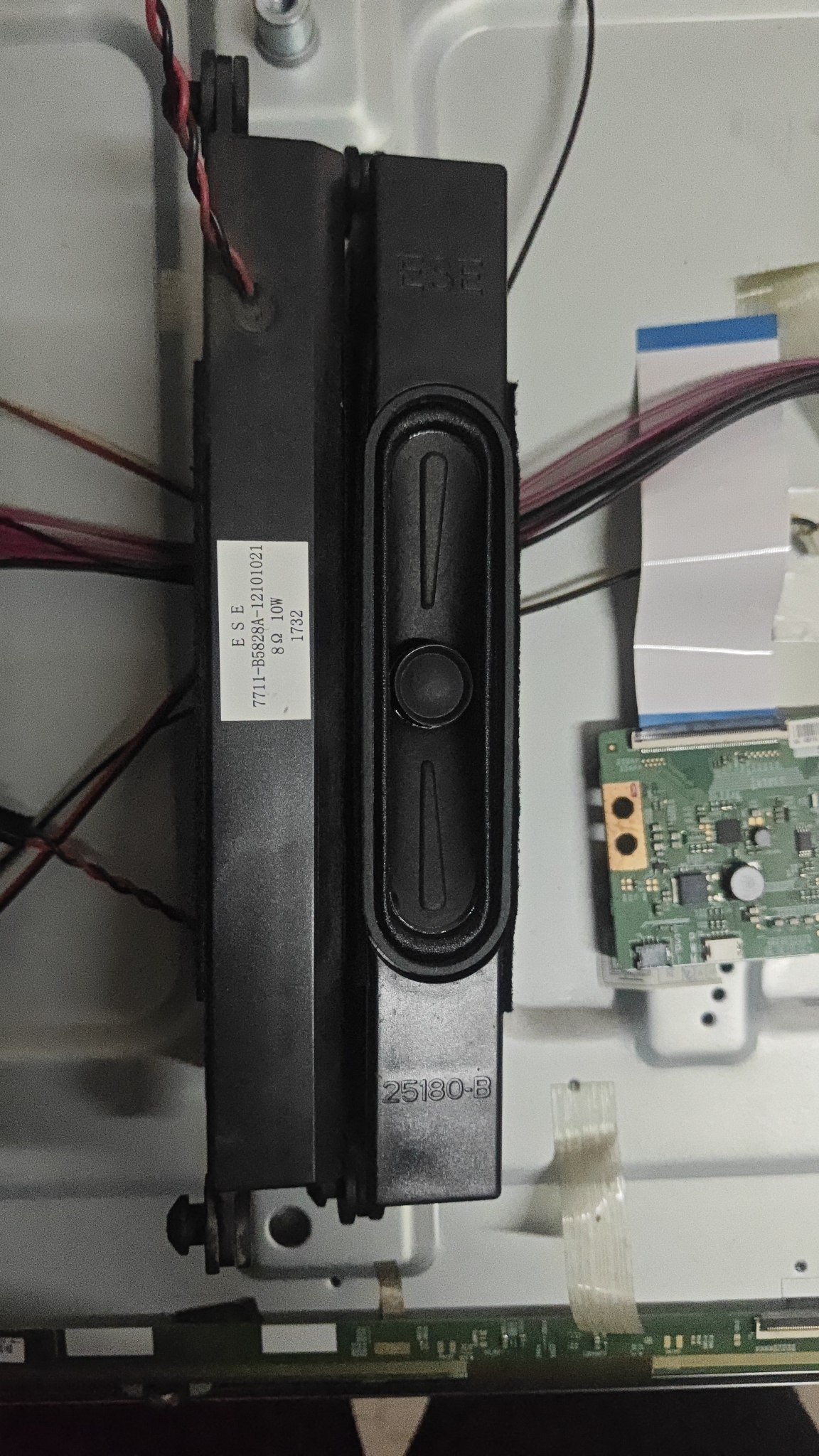 松下TH-55EX600C喇叭7711-B5828A-12101021 一对价 原装机拆机件