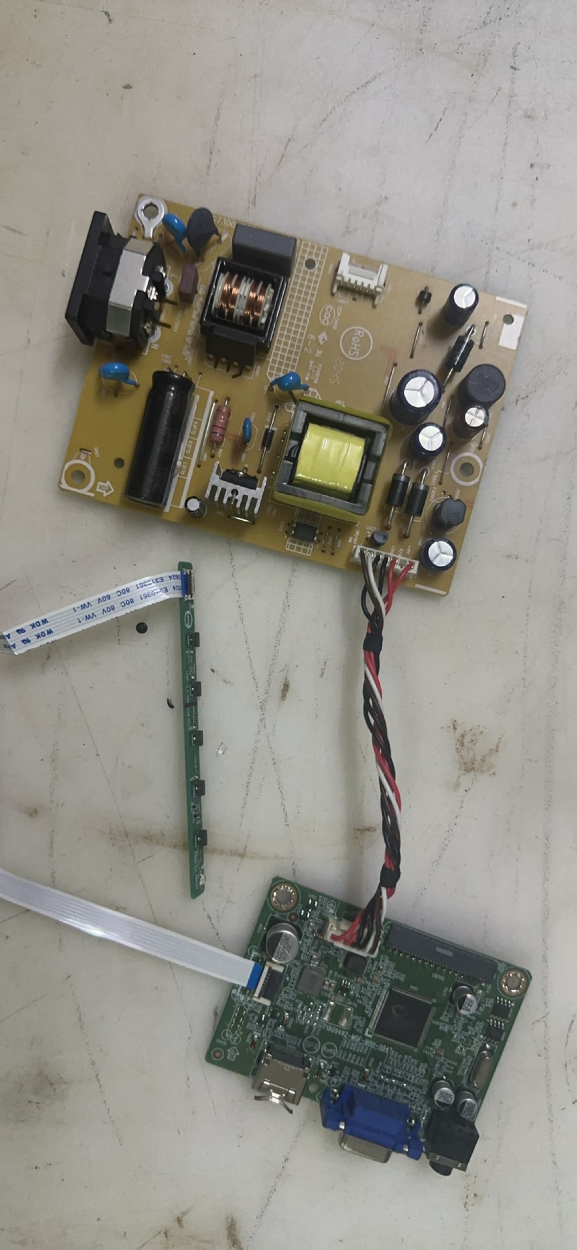 原装AOC冠捷27E1H电源板715G7300驱动板715G9492按键板715G9313