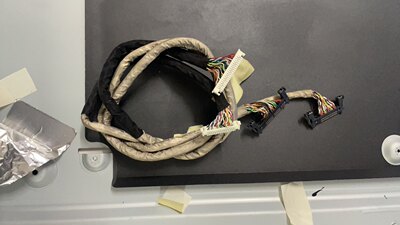 原装飞利浦46/55PFL5721/T3屏线连接线屏AUO